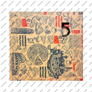 جعبه پیتزا 5 نفره طرح رم باستان ابعاد 5*50*50