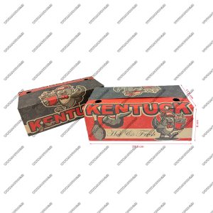 جعبه کنتاکی طرح خروس سرآشپز ابعاد 8*11.5*21.5
