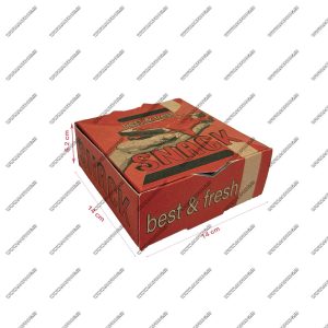 جعبه اسنک تک نفره- طرح دست طعم دار